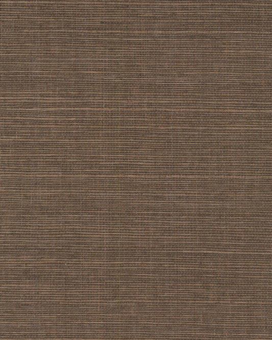 York Designer Sisals Grasscloth Wallpaper - Mink
