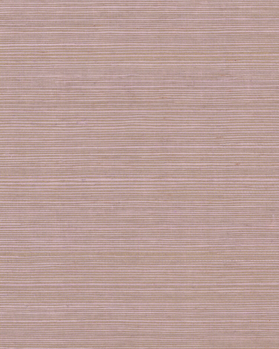 York Designer Sisals Grasscloth Wallpaper - Orchid