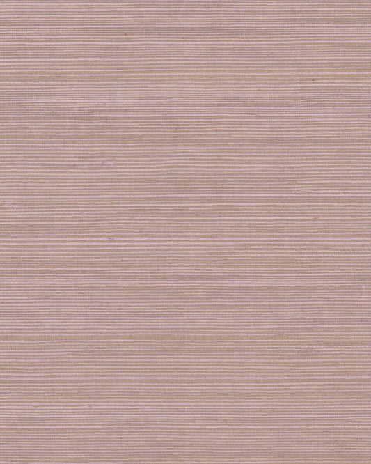 York Designer Sisals Grasscloth Wallpaper - Orchid