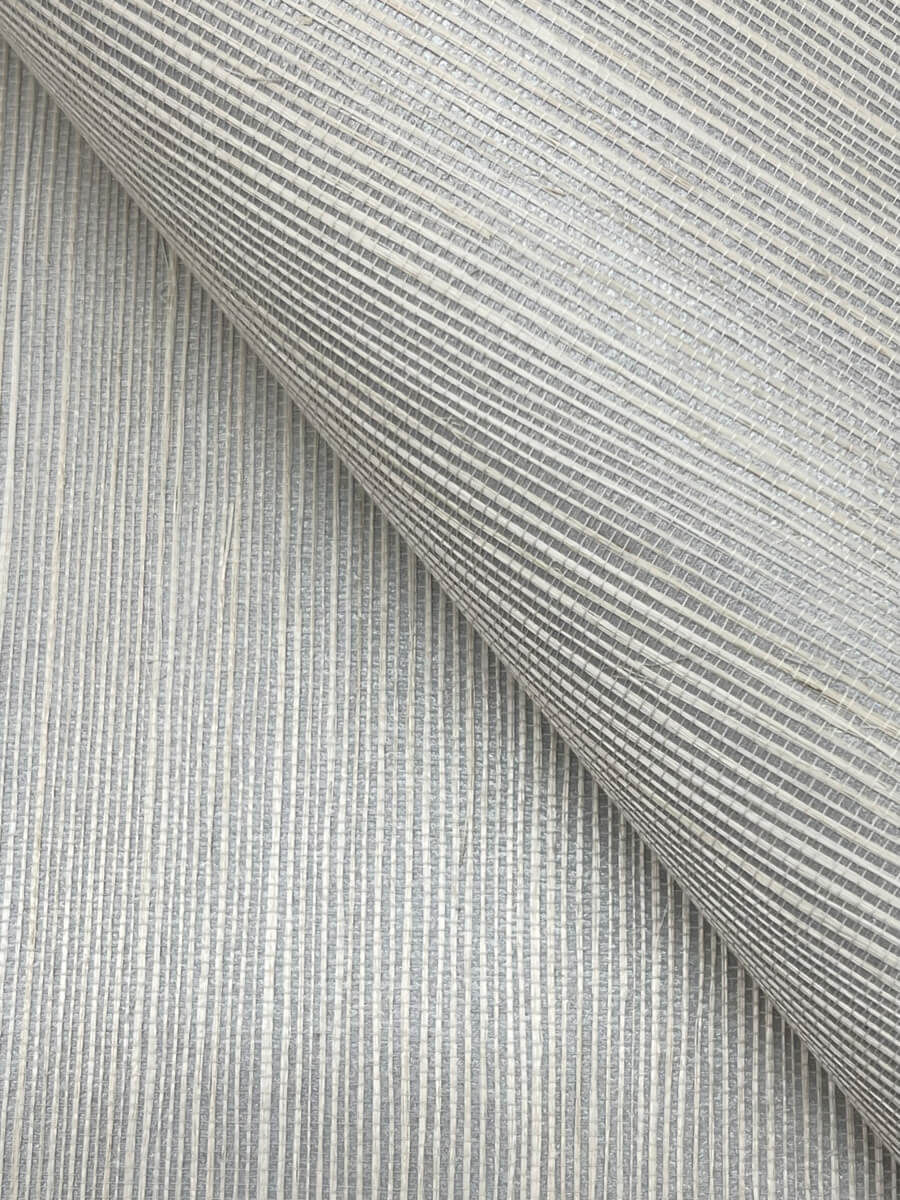 York Designer Sisals Grasscloth Wallpaper - Cloudy