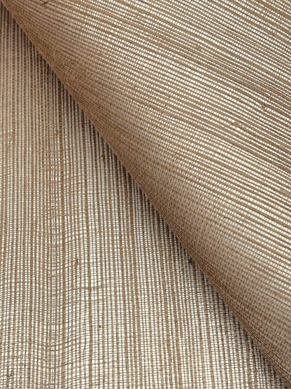 York Designer Sisals Grasscloth Wallpaper - Beige