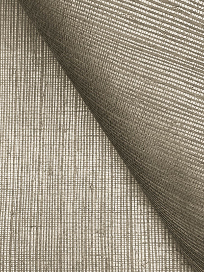 York Designer Sisals Grasscloth Wallpaper - Taupe