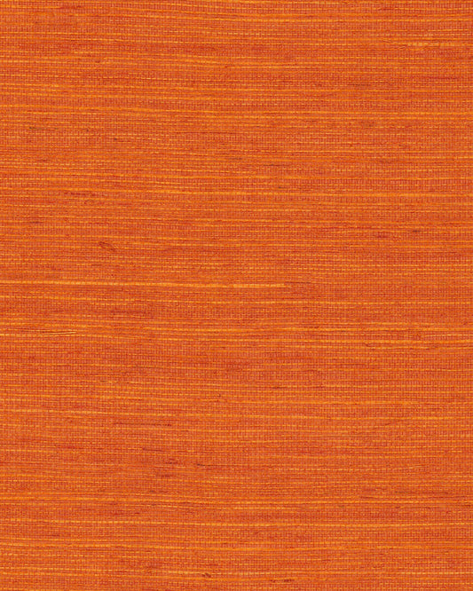 York Designer Sisals Grasscloth Wallpaper - Clementine