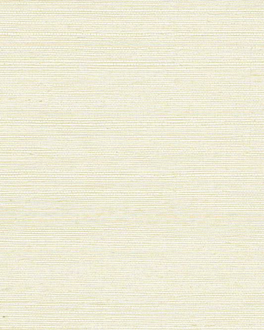 York Designer Sisals Grasscloth Wallpaper - Oyster