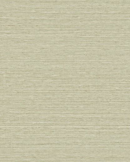 York Designer Sisals Grasscloth Wallpaper - Celery