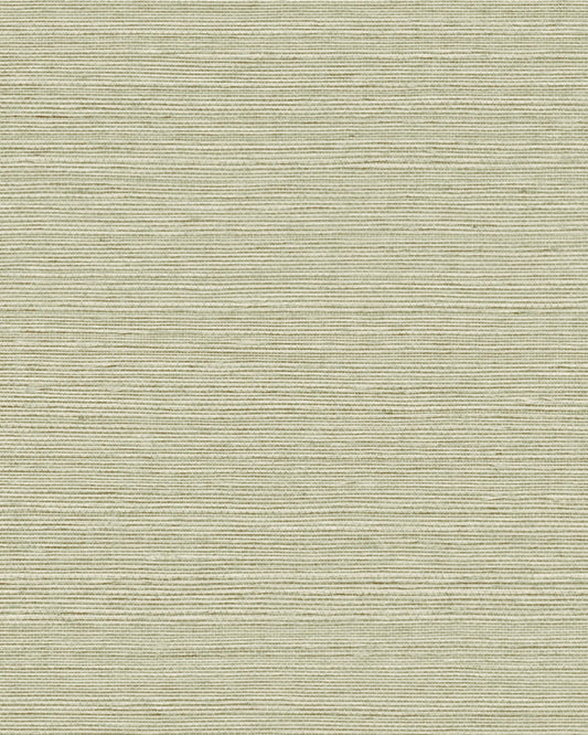 York Designer Sisals Grasscloth Wallpaper - Celery