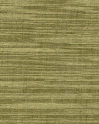 York Designer Sisals Grasscloth Wallpaper - Fern