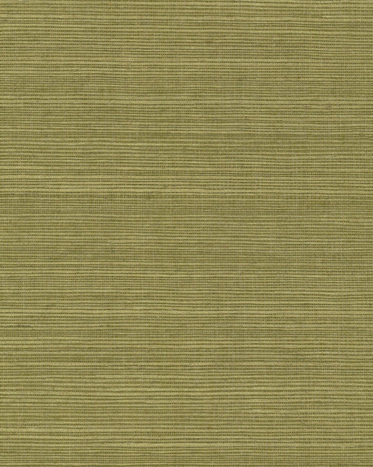 York Designer Sisals Grasscloth Wallpaper - Fern