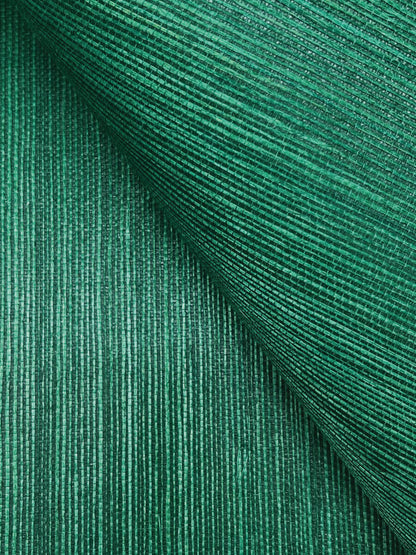 York Designer Sisals Grasscloth Wallpaper - Jade
