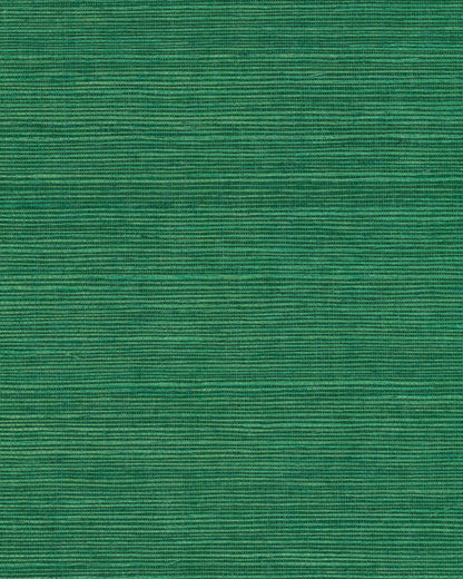 York Designer Sisals Grasscloth Wallpaper - Jade