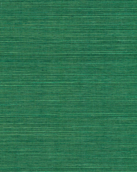 York Designer Sisals Grasscloth Wallpaper - Jade