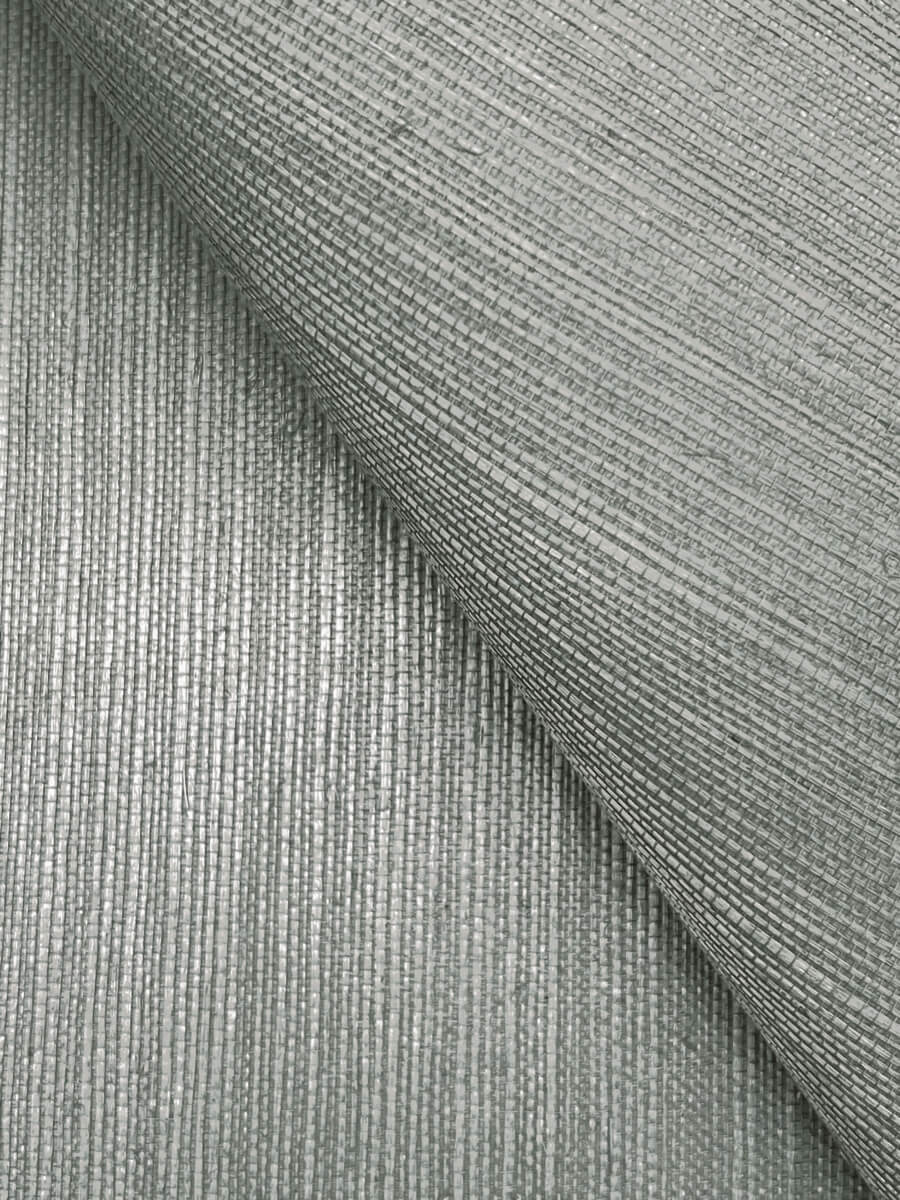 York Designer Sisals Grasscloth Wallpaper - Slate