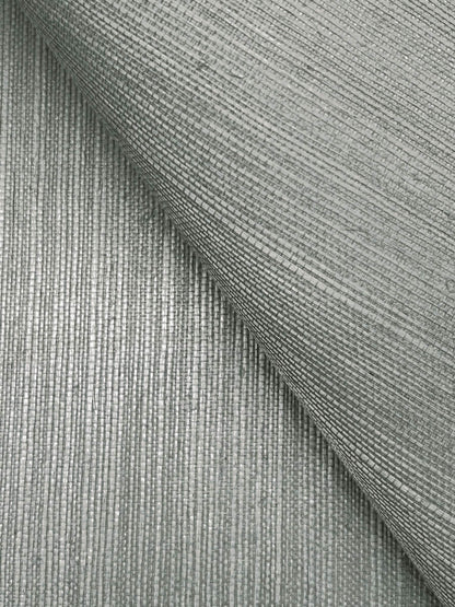 York Designer Sisals Grasscloth Wallpaper - Slate