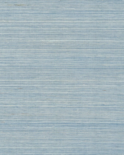 York Designer Sisals Grasscloth Wallpaper - Sky