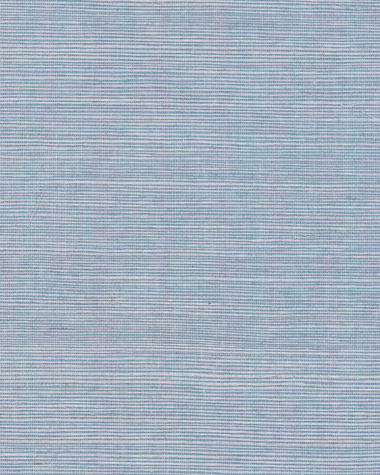York Designer Sisals Grasscloth Wallpaper - Cornflower