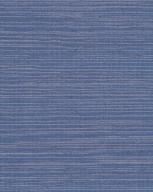 York Designer Sisals Grasscloth Wallpaper - Bluebell
