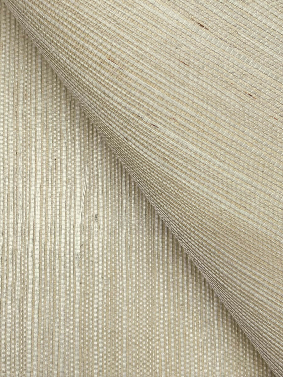 York Designer Sisals Grasscloth Wallpaper - Mushroom