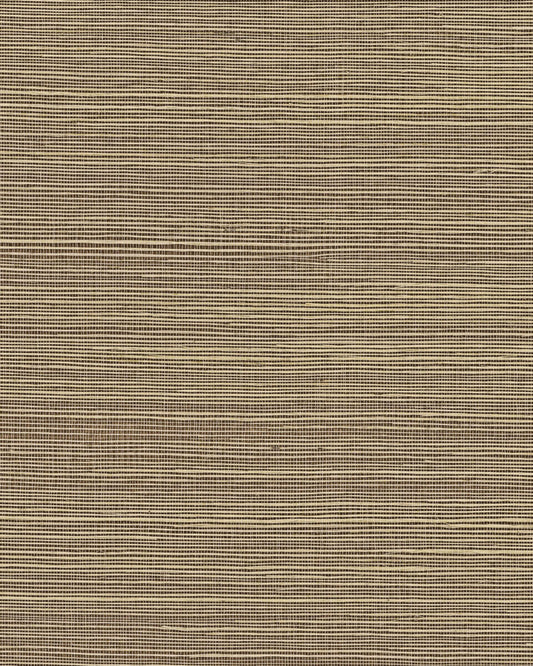 York Designer Sisals Grasscloth Wallpaper - Black