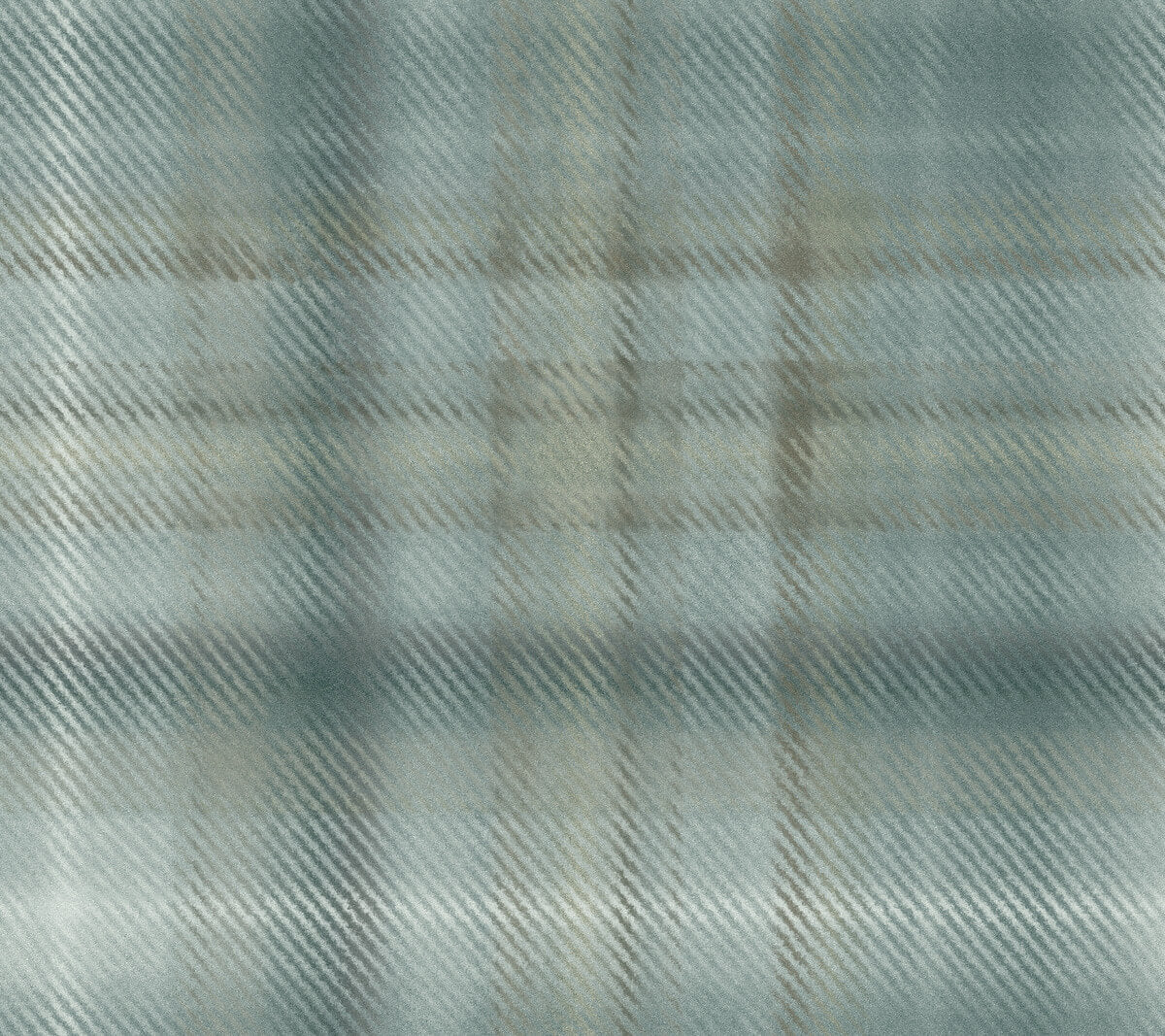 Ronald Redding Traveler Sterling Plaid Wallpaper - Green