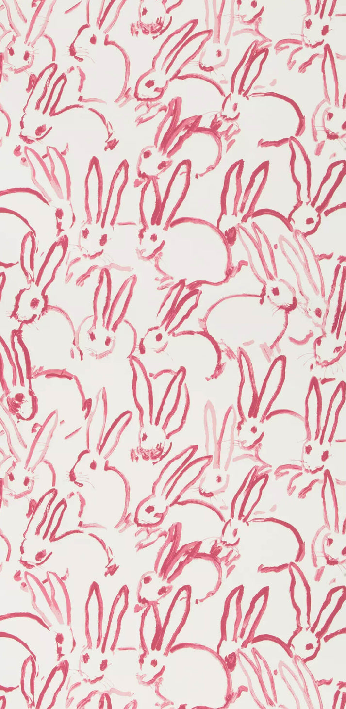GWP-3413.7.0 Lee Jofa Hutch Rabbit Wallpaper - Ivory & Pink – US Wall Decor