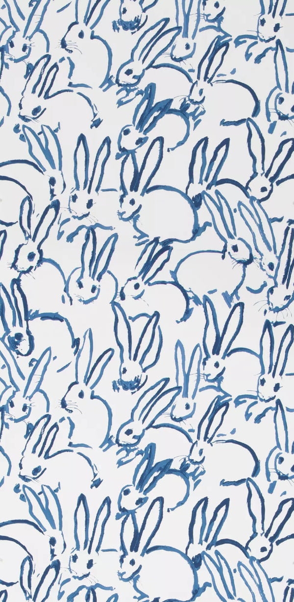 GWP-3413.50.0 Lee Jofa Hutch Rabbit Wallpaper - Navy Blue – US Wall Decor