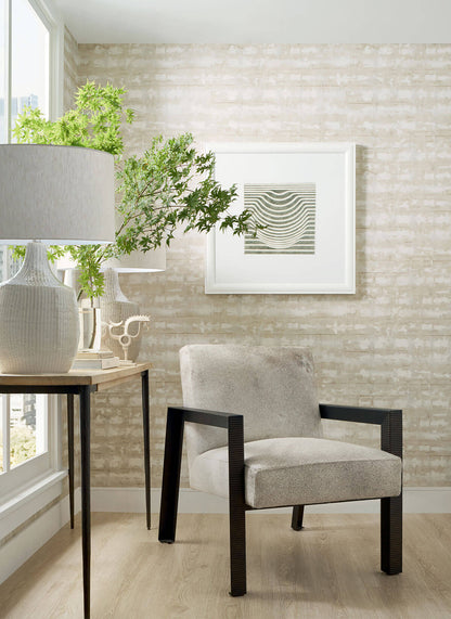 Thibaut Modern Resource Illusion Wallpaper - Neutral