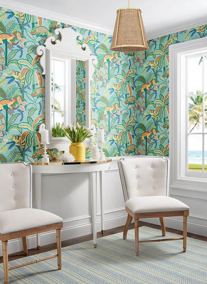 Thibaut Islander Iggy Wallpaper - Poolside