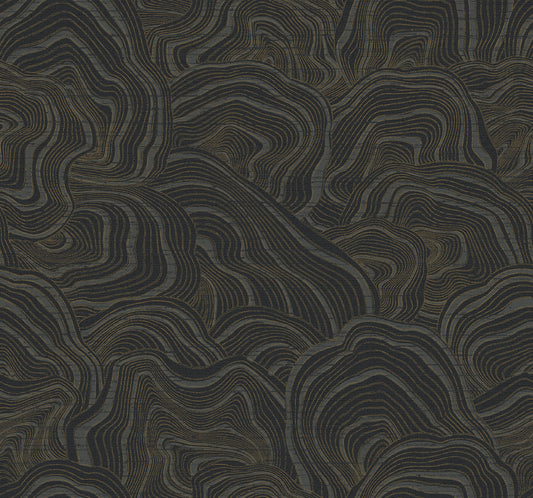 Ronald Redding Classics Geodes Wallpaper - Black