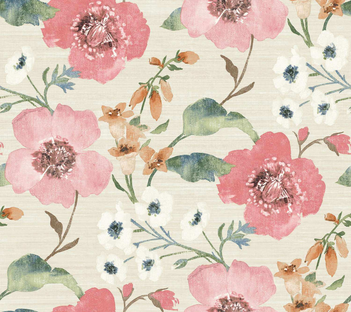 Antonina Vella Layered Luxe Evelyn Wallpaper - Pink