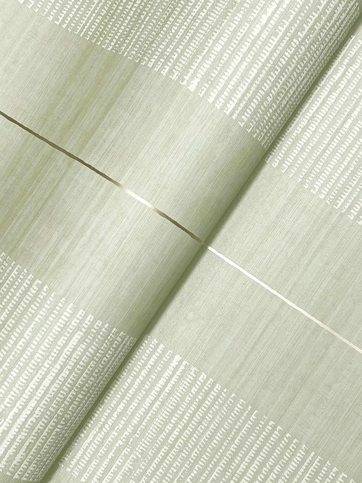 Antonina Vella Layered Luxe Colbert Stripe Wallpaper - Seafoam