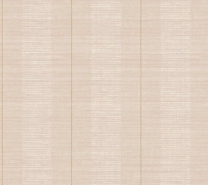 Antonina Vella Layered Luxe Colbert Stripe Wallpaper - Blush