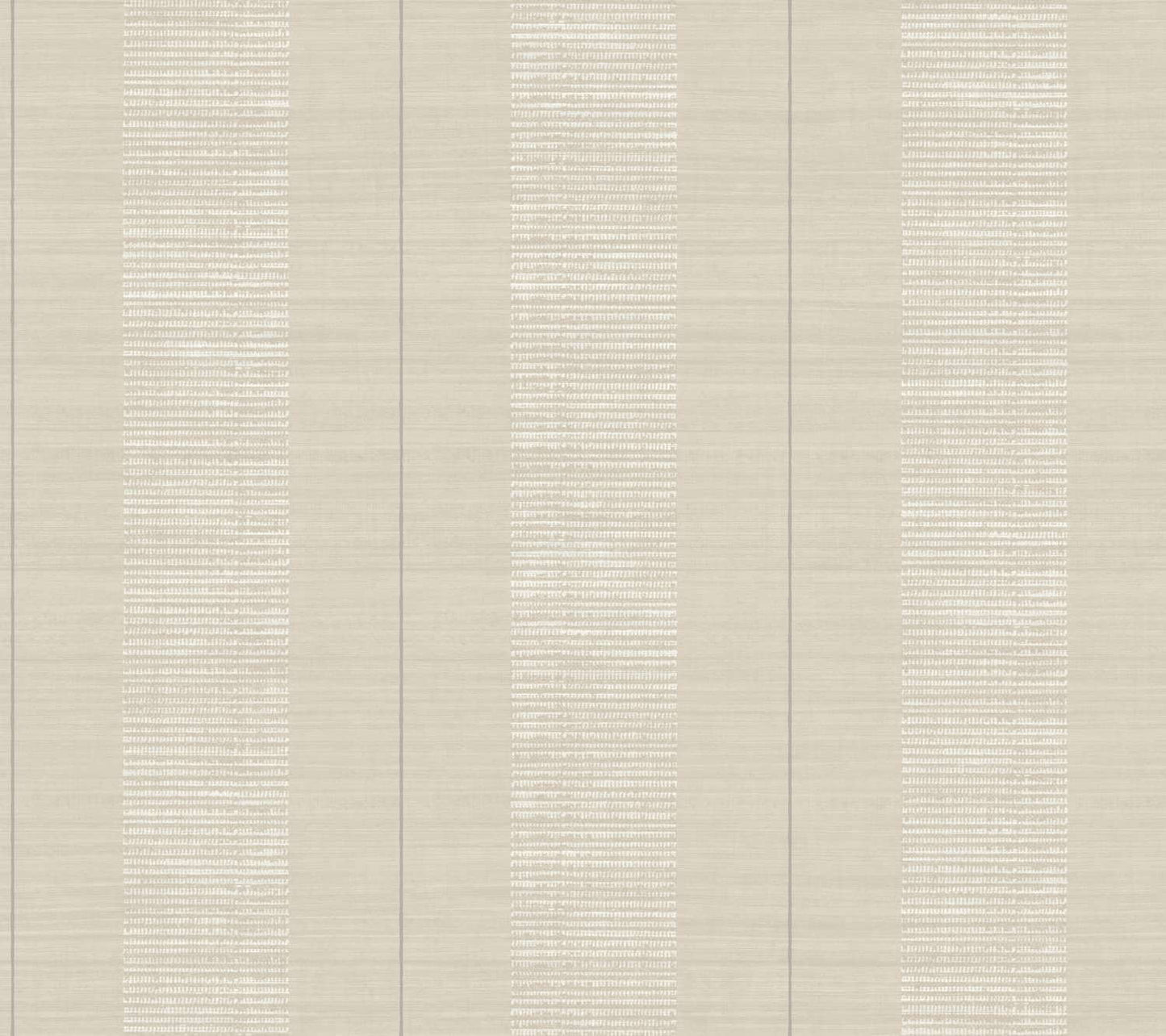 Antonina Vella Layered Luxe Colbert Stripe Wallpaper Sample - Taupe