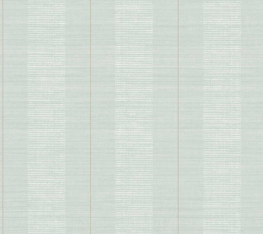 Antonina Vella Layered Luxe Colbert Stripe Wallpaper - Light Blue