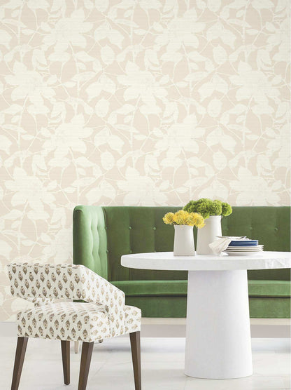 Antonina Vella Layered Luxe Solange Wallpaper - Neutral
