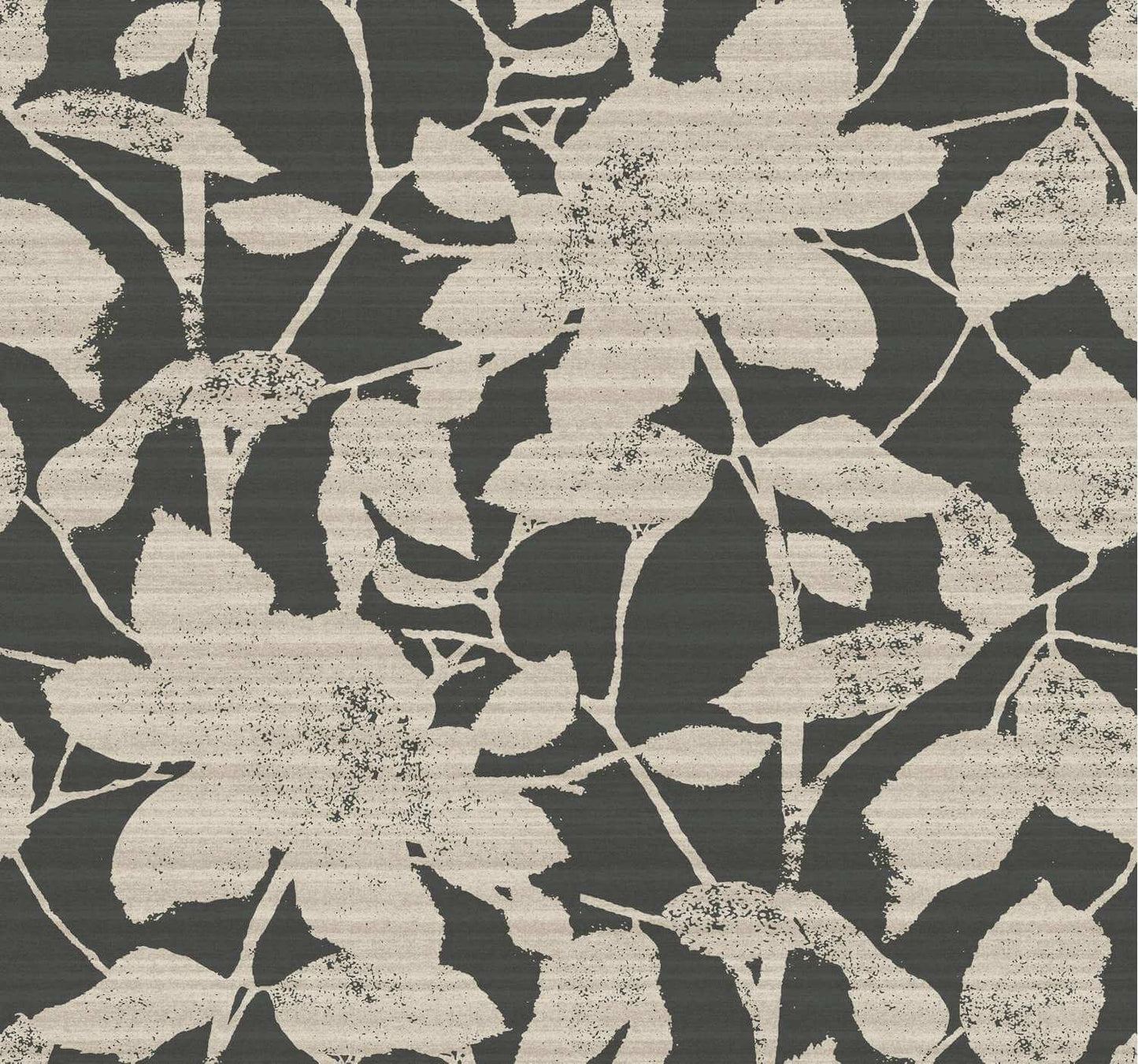Antonina Vella Layered Luxe Solange Wallpaper - Black