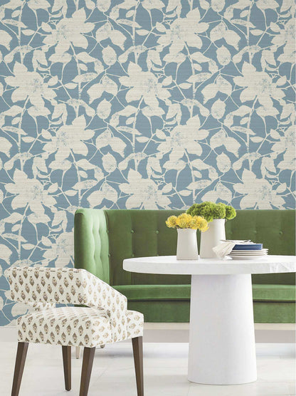 Antonina Vella Layered Luxe Solange Wallpaper - Teal