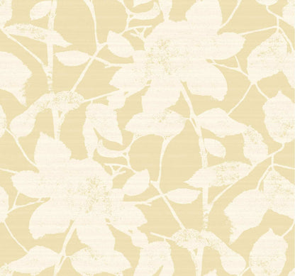 Antonina Vella Layered Luxe Solange Wallpaper Sample - Butter