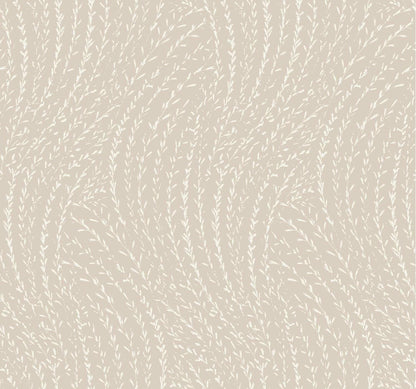 Antonina Vella Layered Luxe Willow Song Wallpaper - Taupe