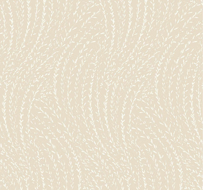 Antonina Vella Layered Luxe Willow Song Wallpaper - Wheat
