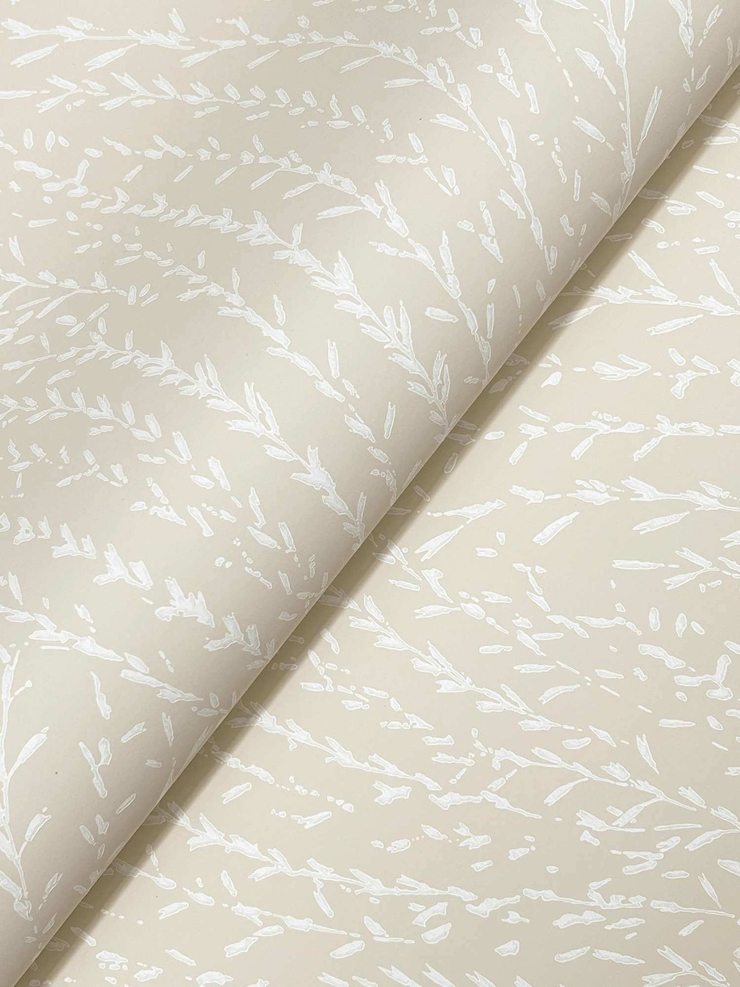 Antonina Vella Layered Luxe Willow Song Wallpaper - Wheat