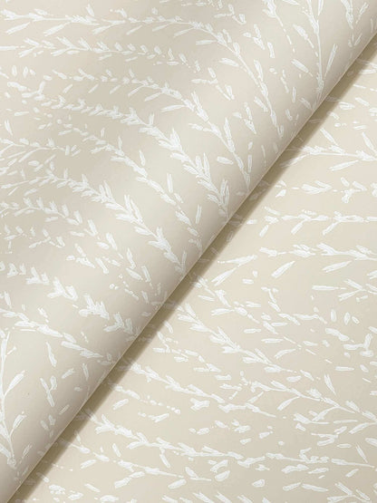 Antonina Vella Layered Luxe Willow Song Wallpaper - Wheat