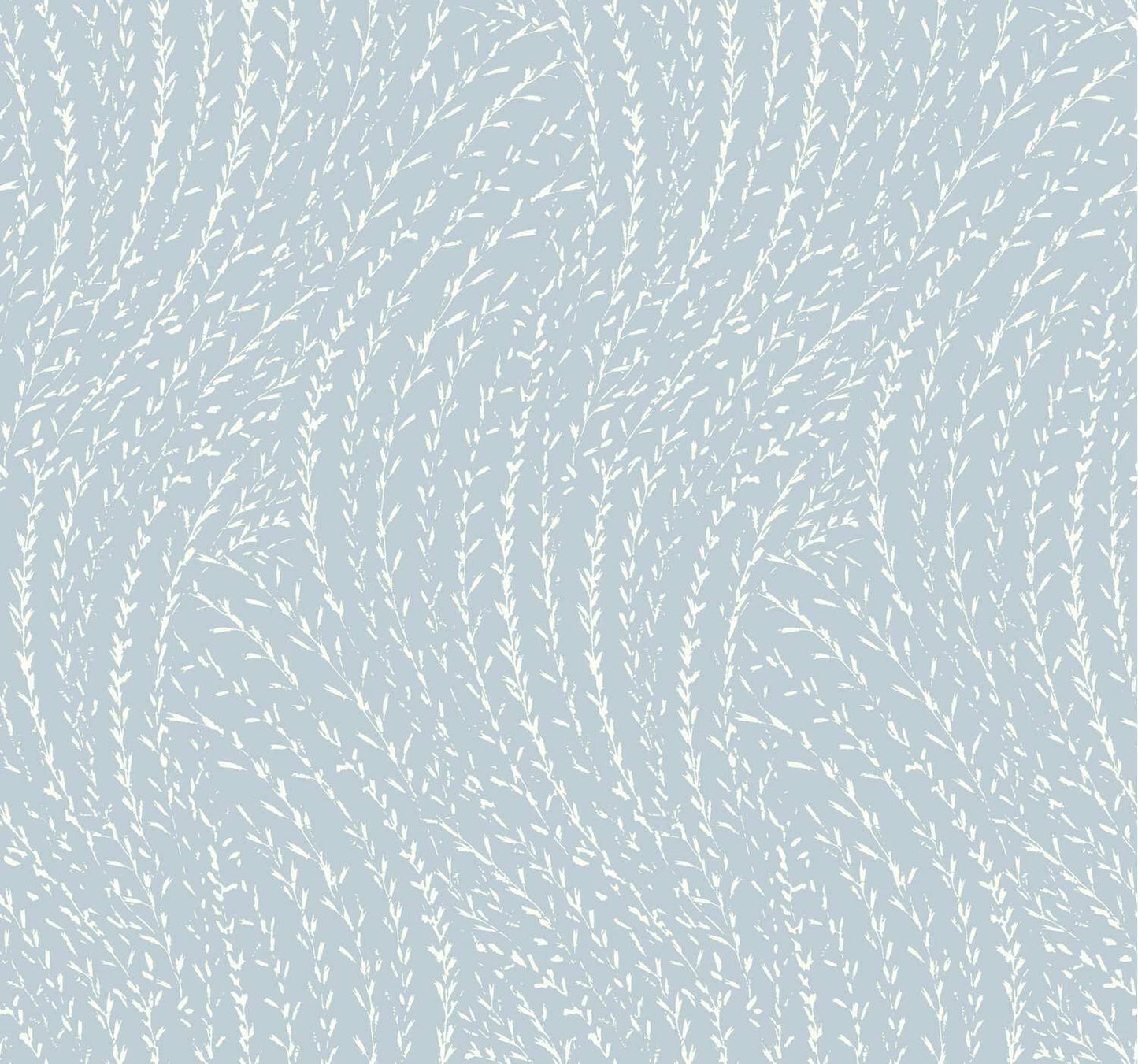 Antonina Vella Layered Luxe Willow Song Wallpaper Sample - Sky Blue