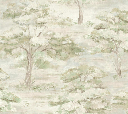 Antonina Vella Layered Luxe Moreno Wallpaper - Green
