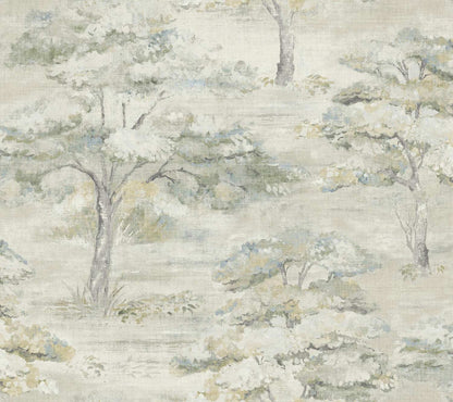 Antonina Vella Layered Luxe Moreno Wallpaper - Slate