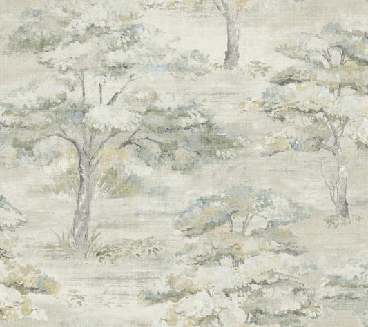 Antonina Vella Layered Luxe Moreno Wallpaper - Slate