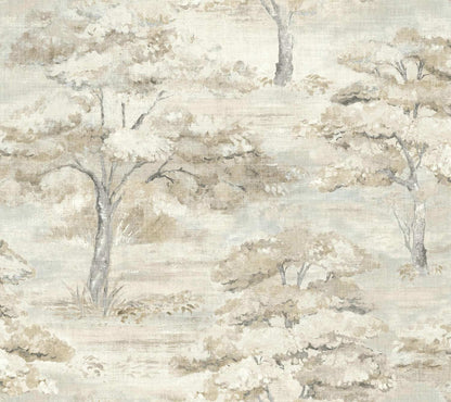Antonina Vella Layered Luxe Moreno Wallpaper - Neutral