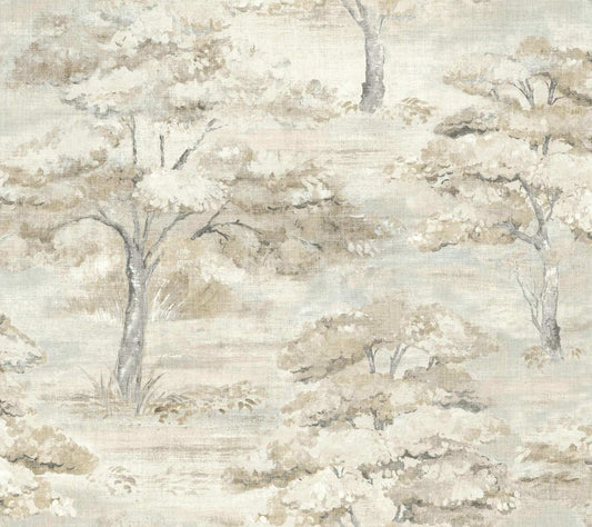 Antonina Vella Layered Luxe Moreno Wallpaper - Neutral