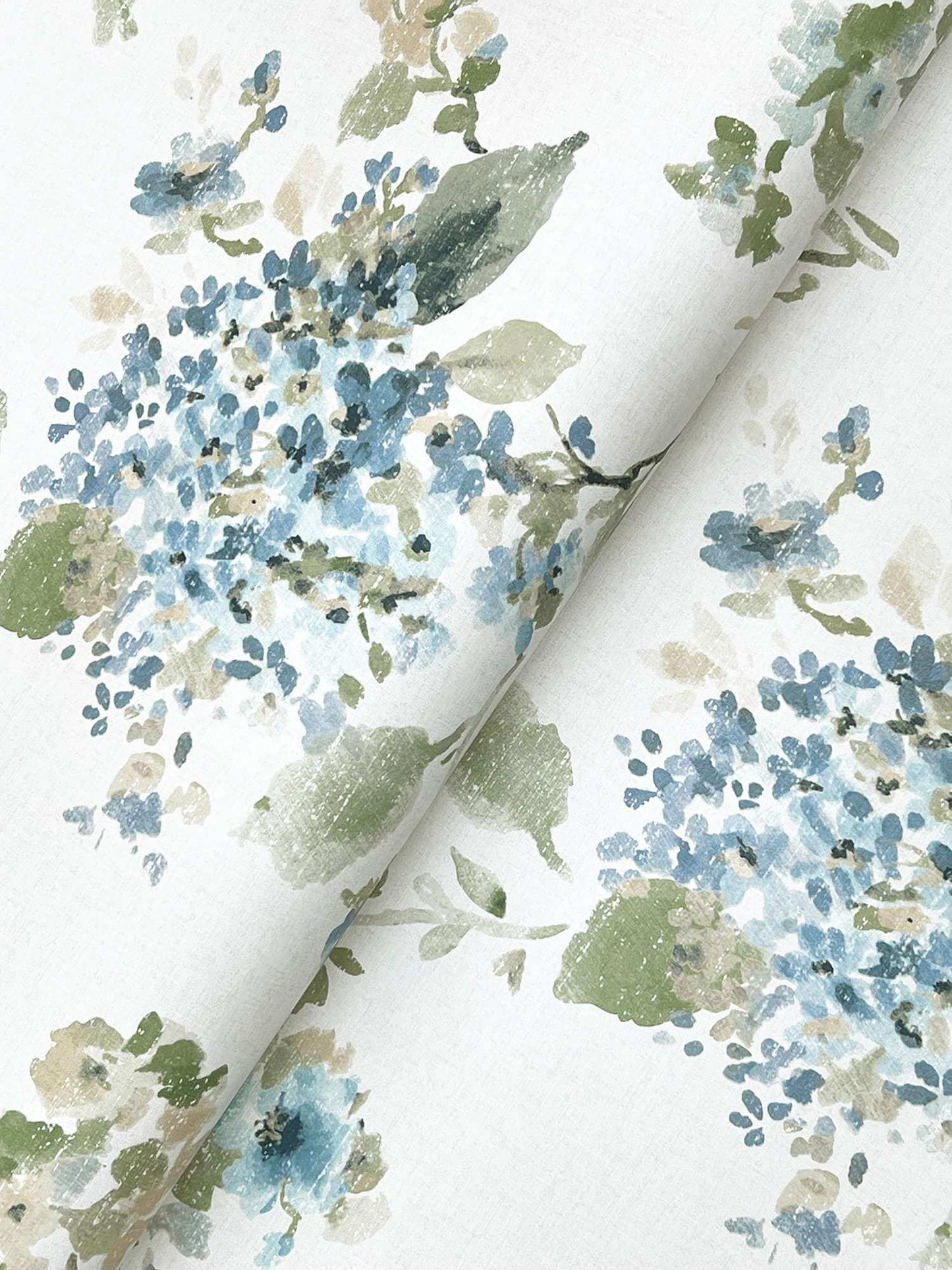 Antonina Vella Layered Luxe Veiled Garden Wallpaper - Sky Blue