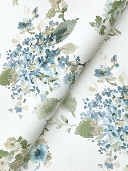 Antonina Vella Layered Luxe Veiled Garden Wallpaper - Sky Blue