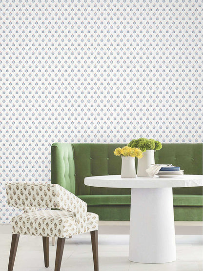 Antonina Vella Layered Luxe Serene Villa Wallpaper - Red